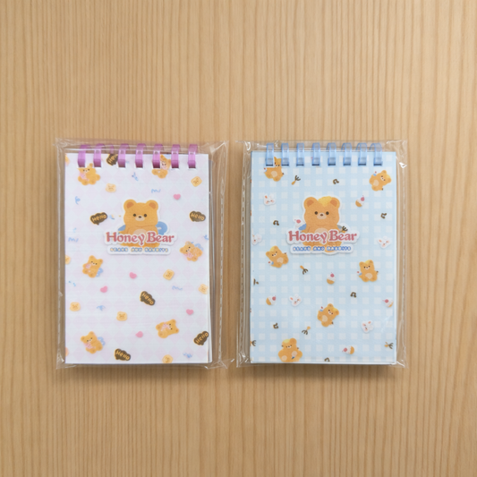 Honey Bear Mini Spiral Diary