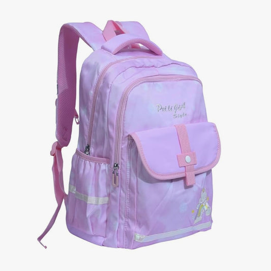 Premium Korean Kitty Rainbow School Bag