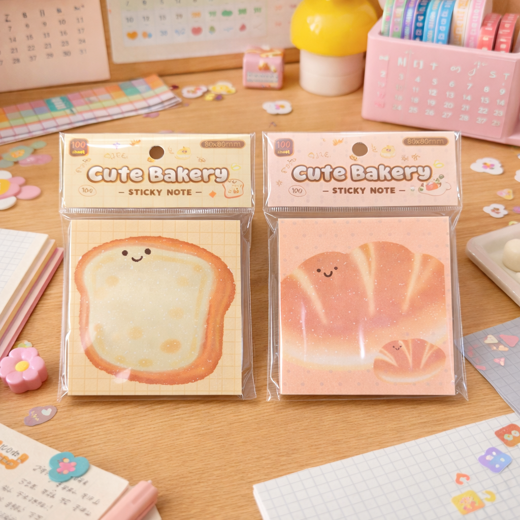Cute Bakery Sticky Note