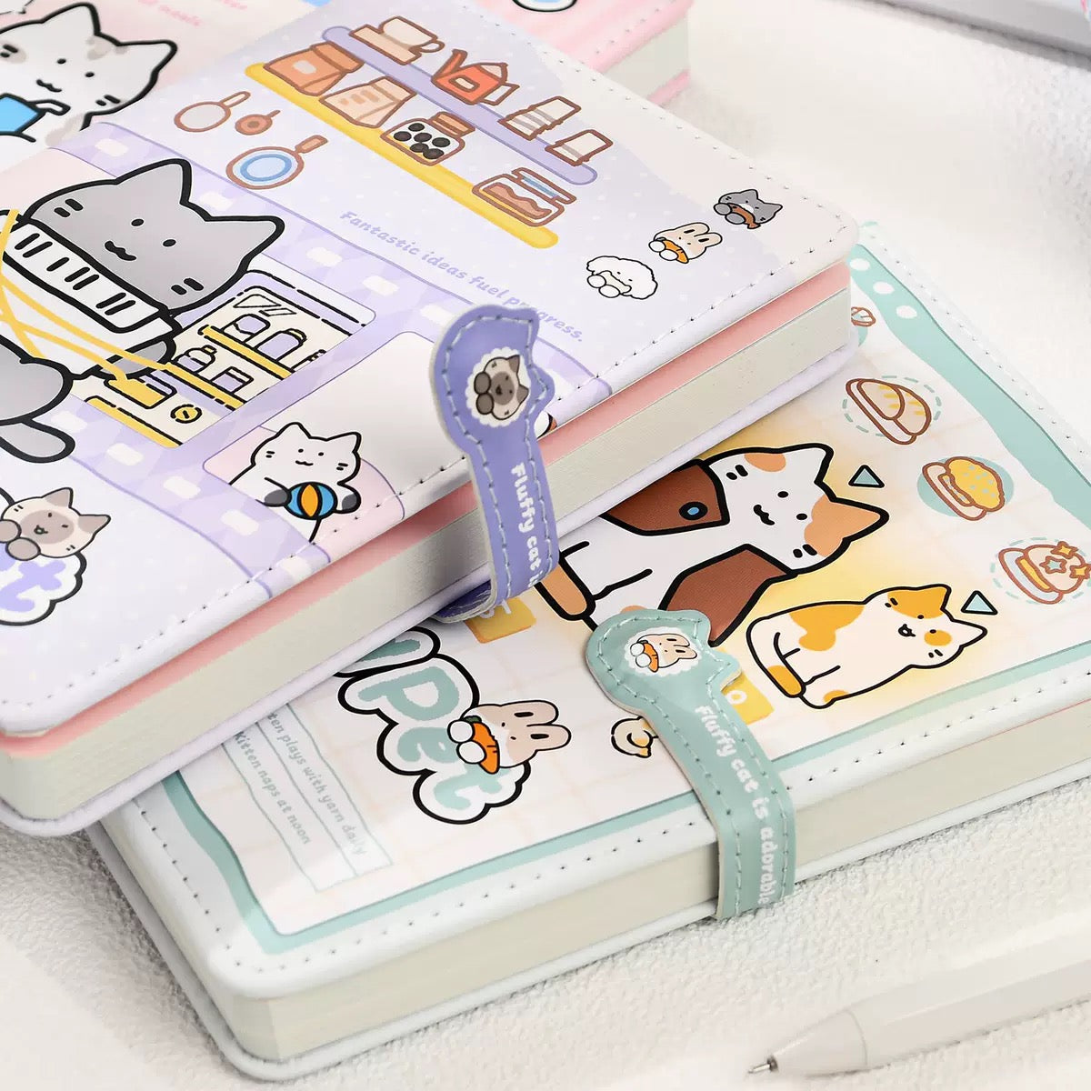 Kawaii Fluffy Cat Diary