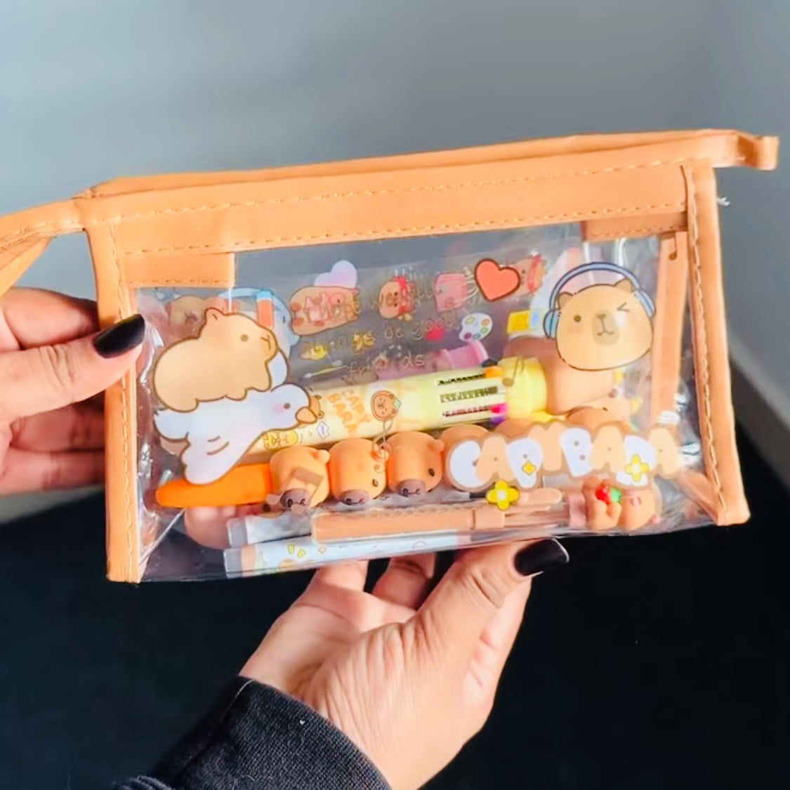 Capybara Pencil Case Kit