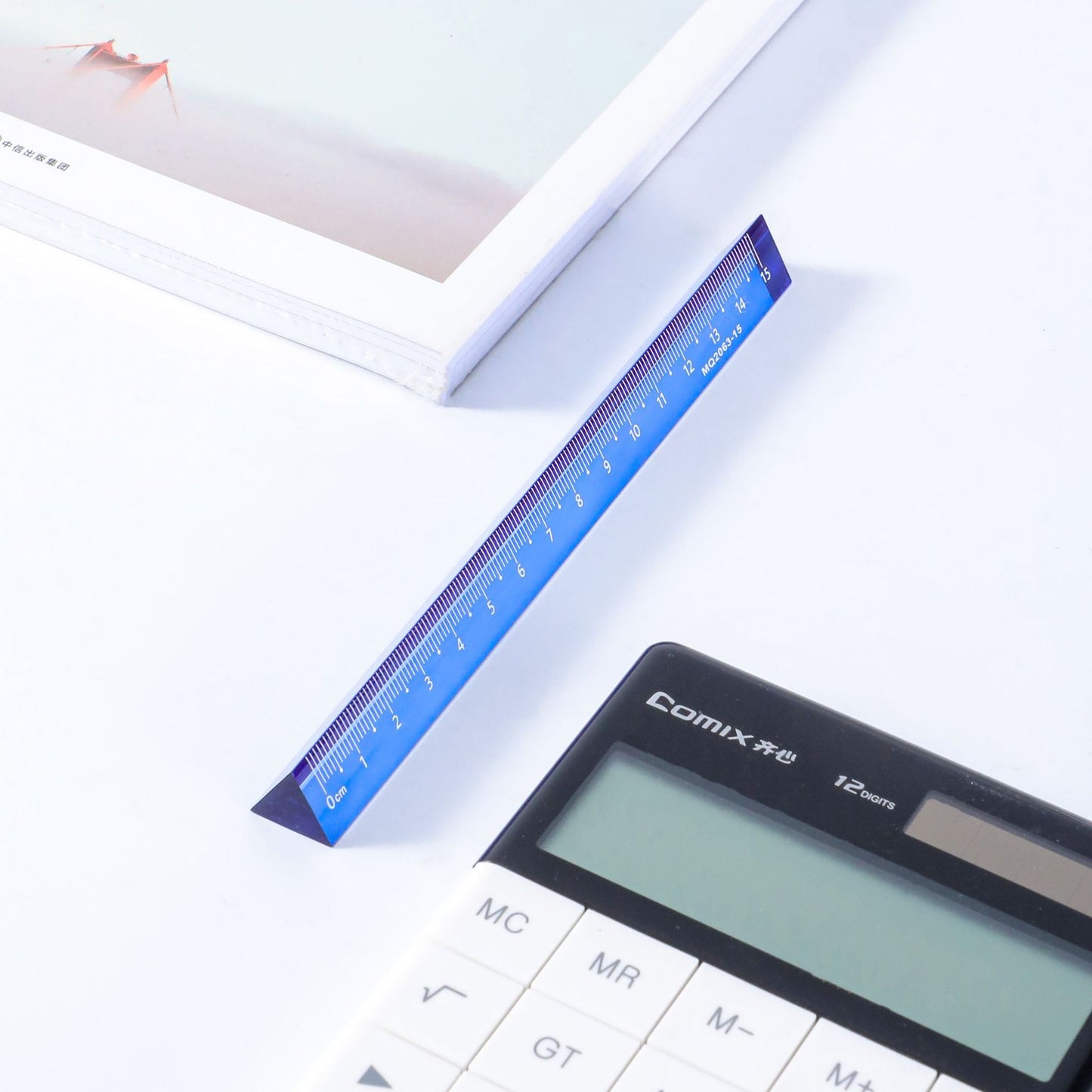 Triangle Crystal Ruler