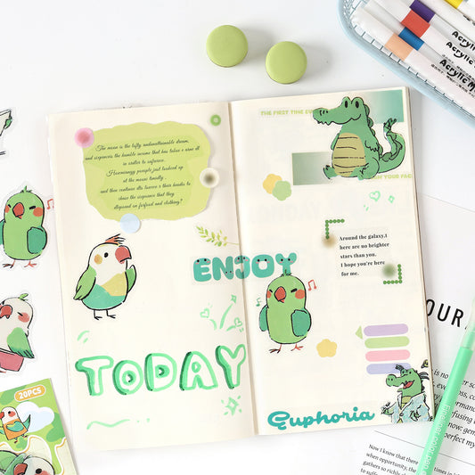 Funky Animal Deco Stickers