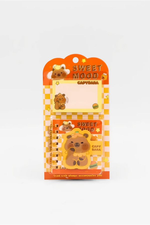 Capybara Sticky Note With Diary