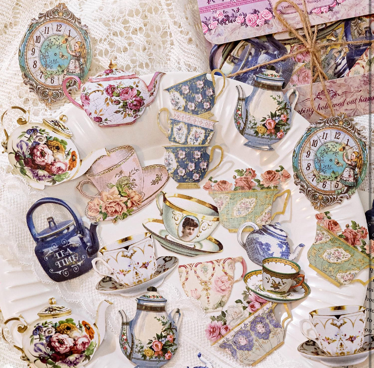 Vintage Deco Stickers