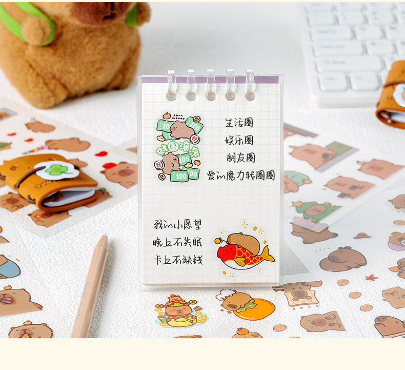 Capybara Stickers