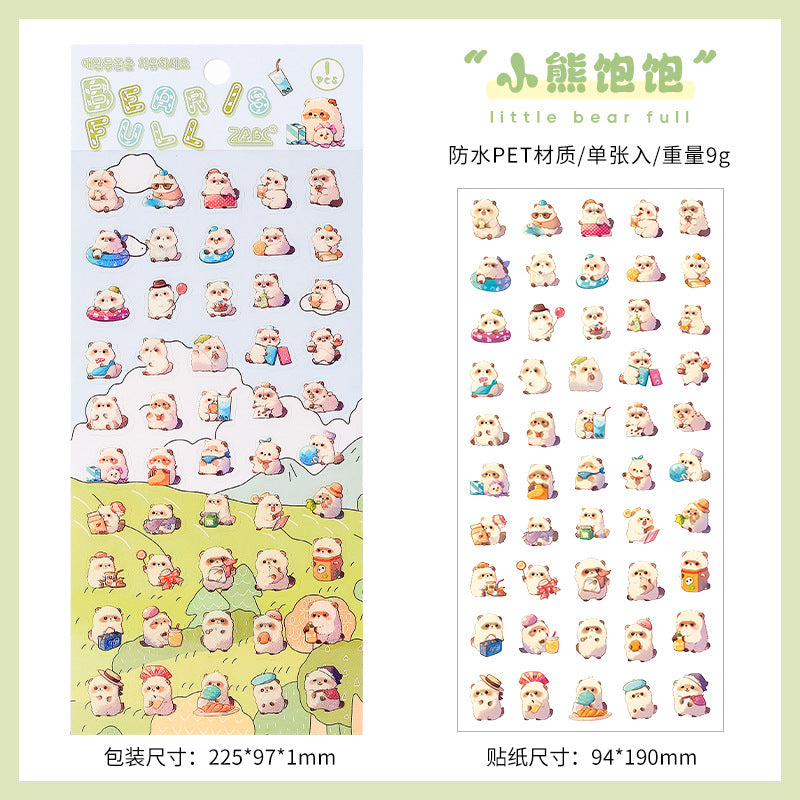 Cute Animal Deco Sticker