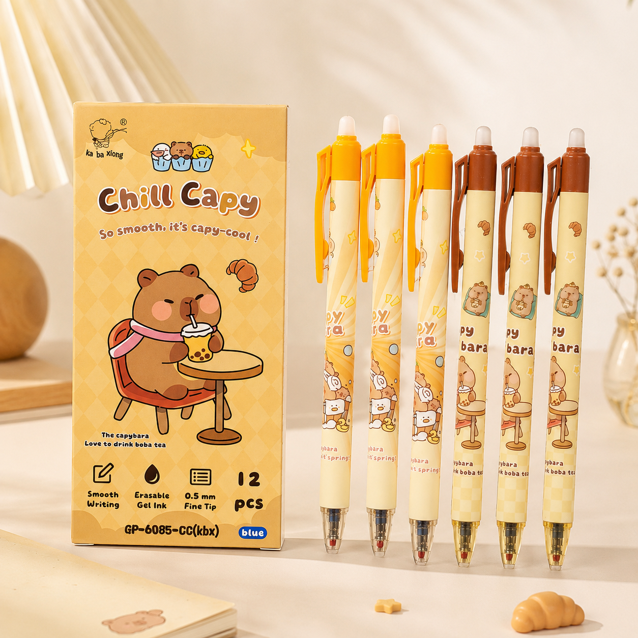 Capybara Erasable Pen