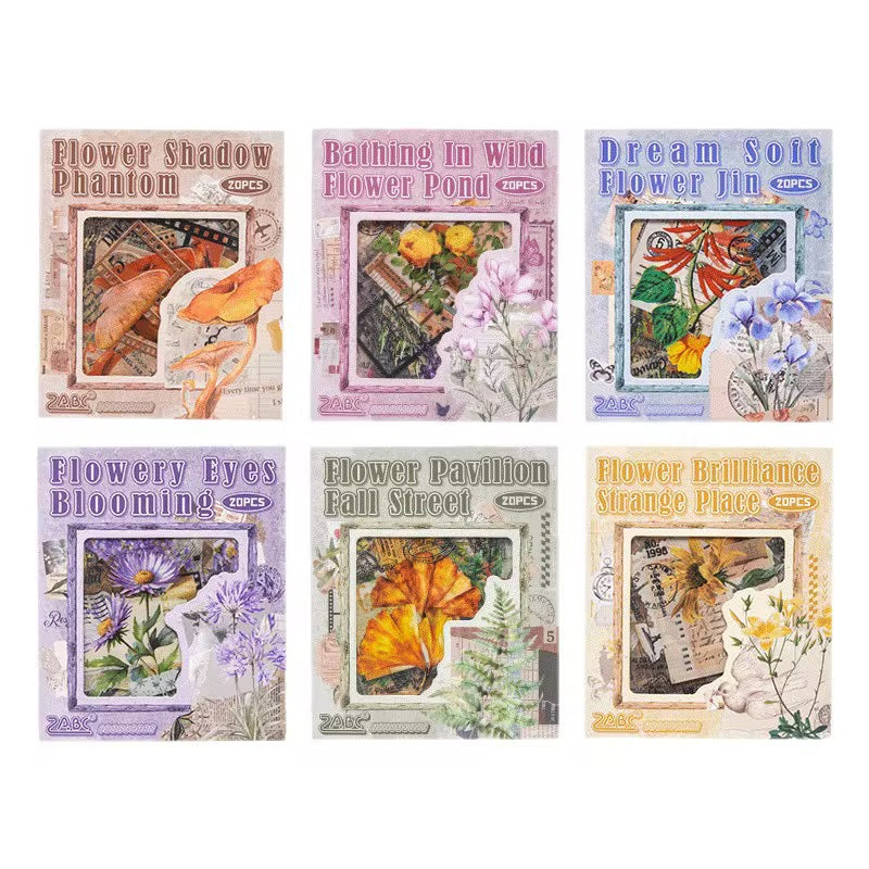 Floral Series Deco Sticker Set