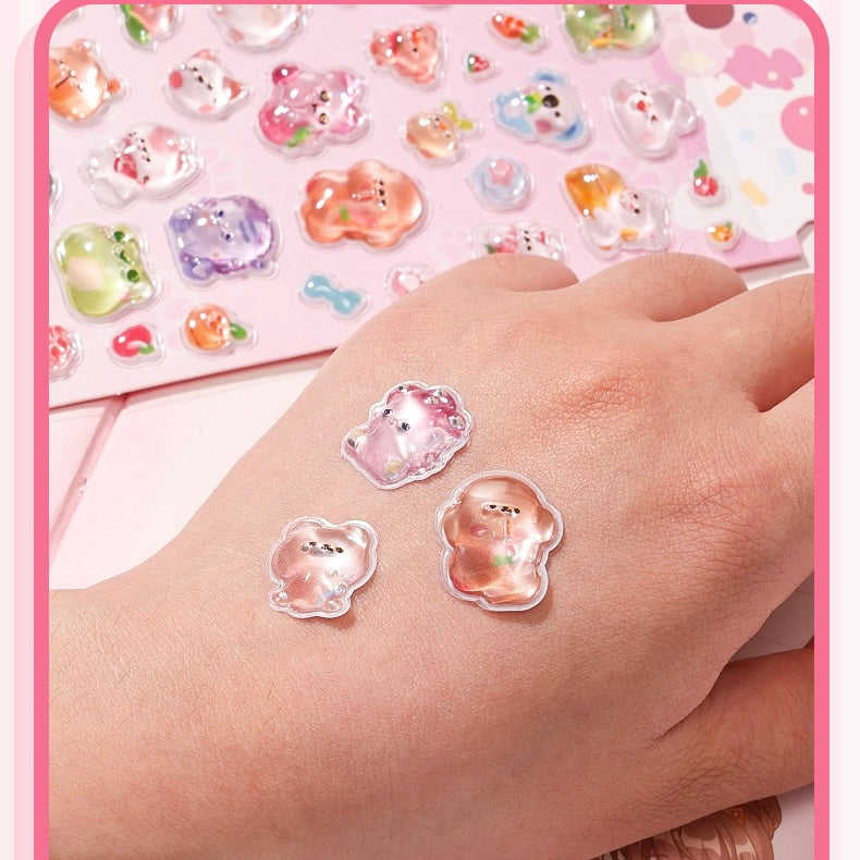 Kawaii Puffy Sticker