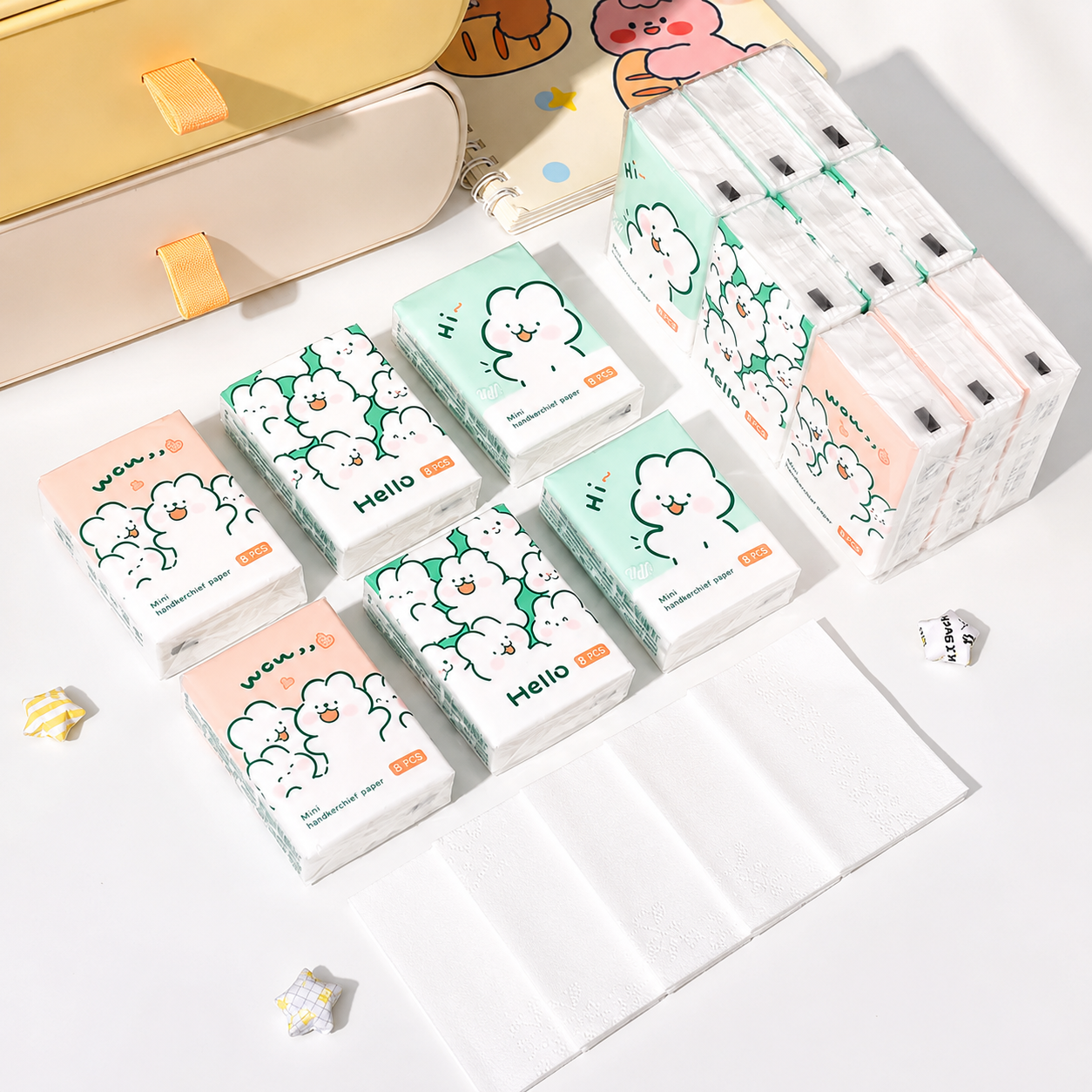 Bunny Mini Tissue Pack
