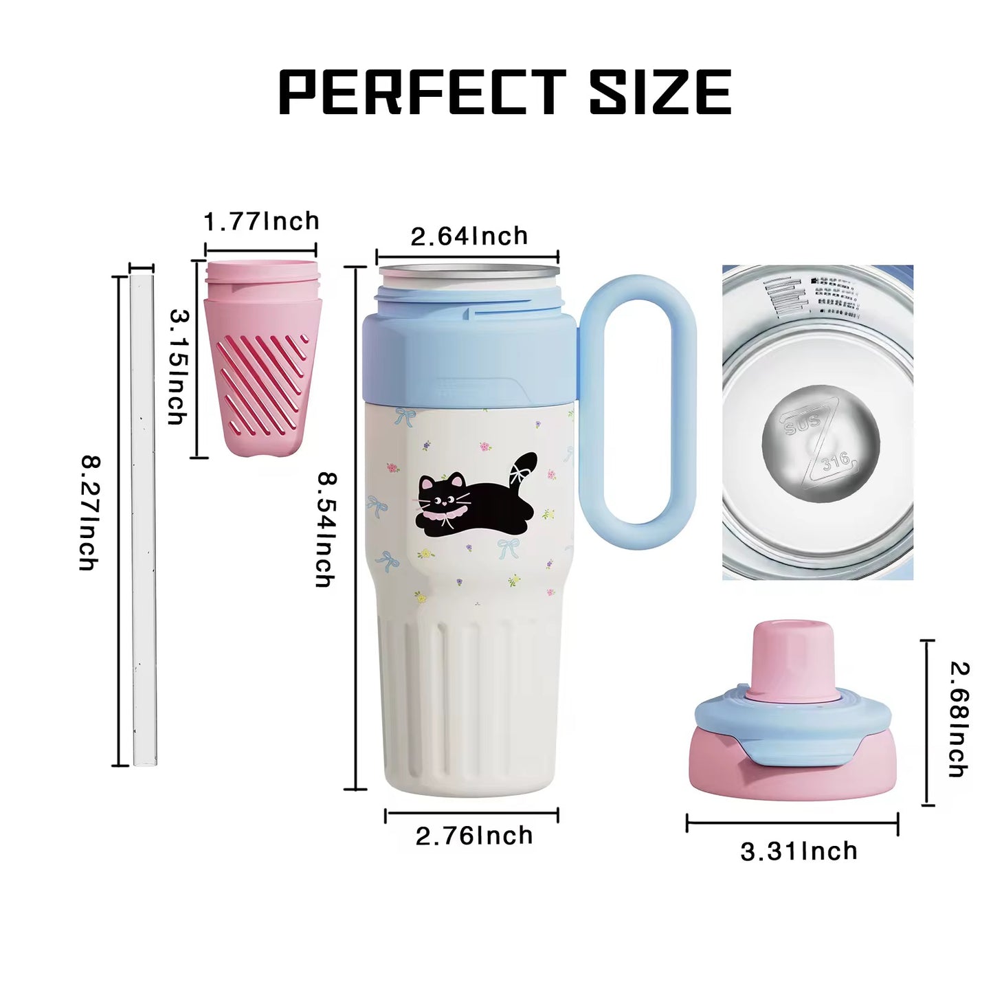Kawaii Insulated Tumbler