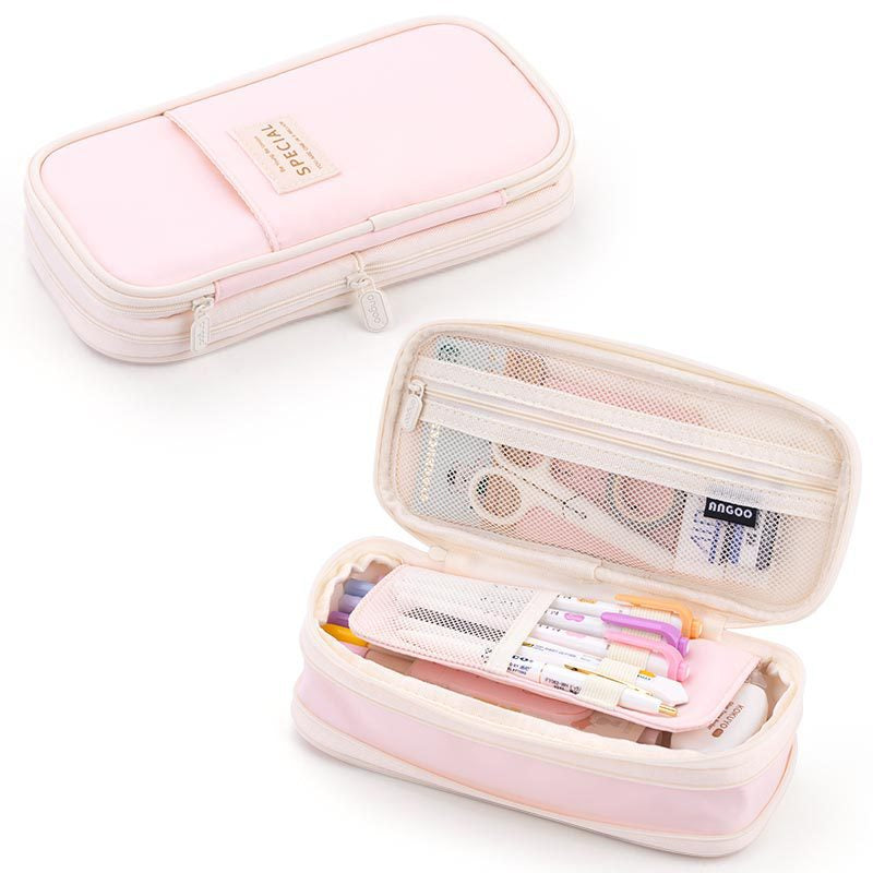 Premium Large Capacity Canvas Pencil Pouch
