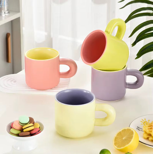 Macaron Ceramic Mugs