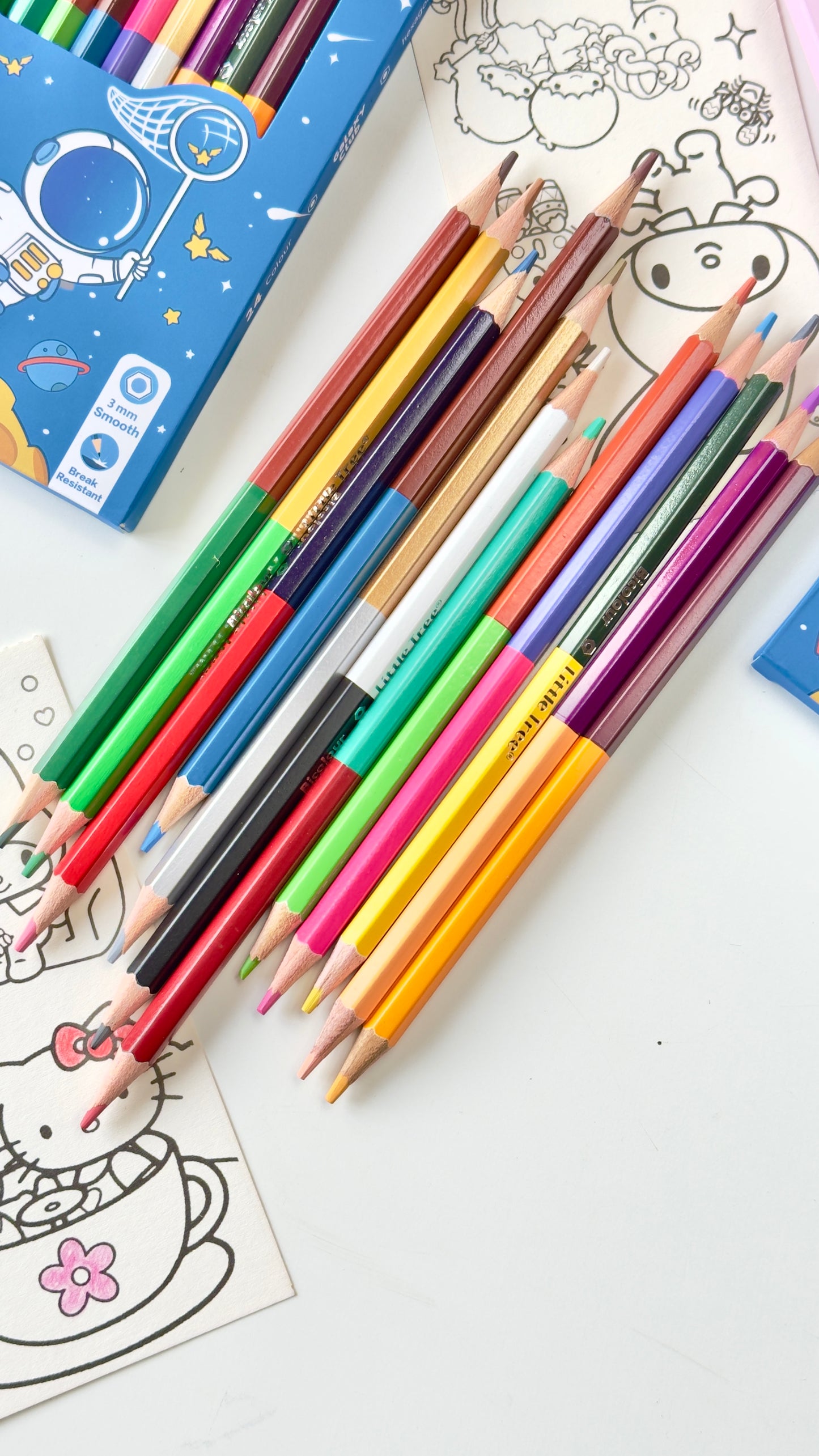 Dual Side Color Pencil Pack