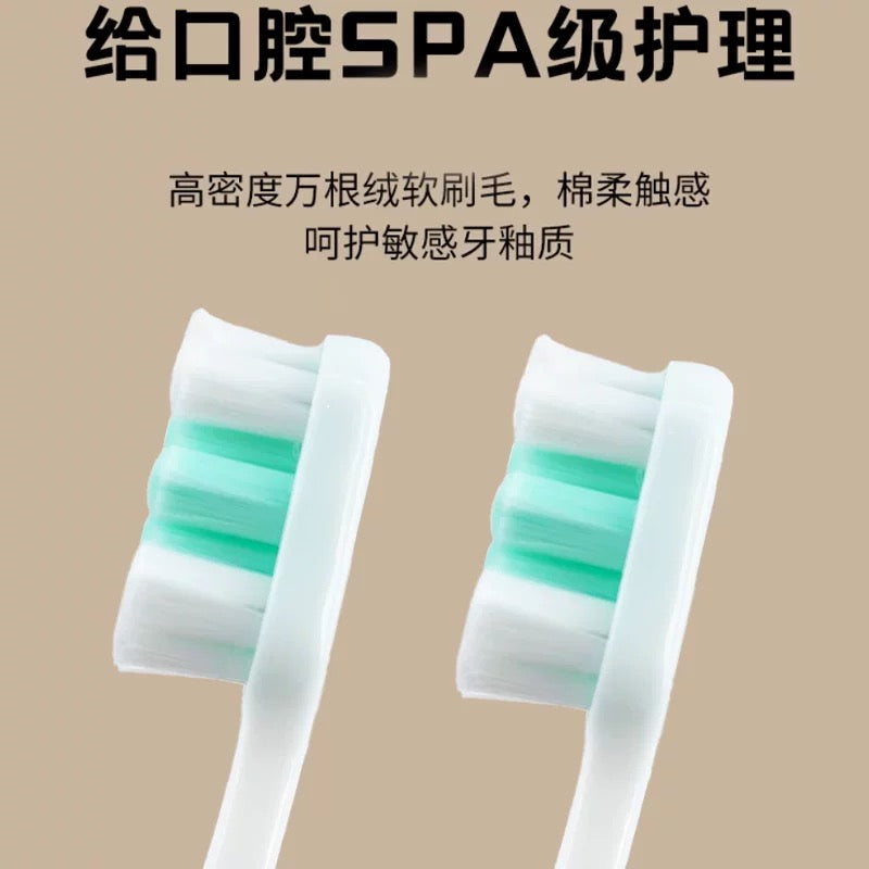 Cute Pastel Colors Adult Toothbrush 2pcs Combo