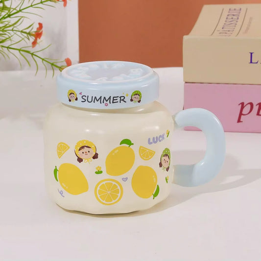 Summer Fruit Ceramic Mug