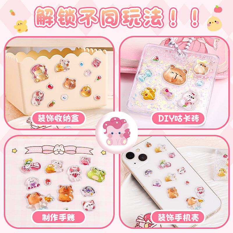Kawaii Puffy Sticker