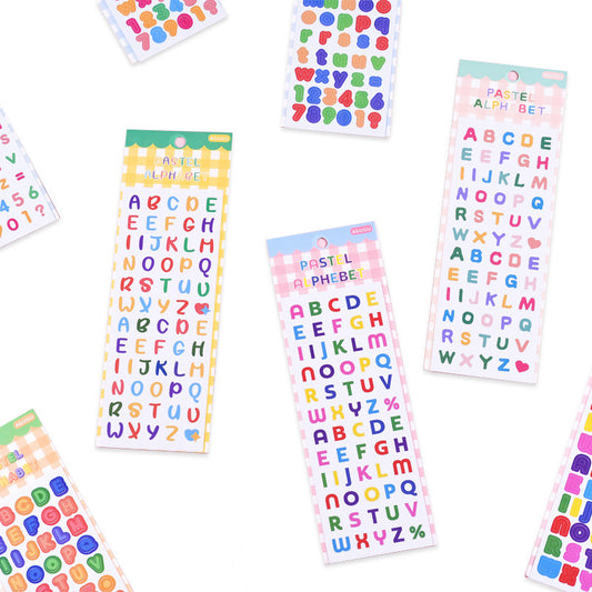 Alphabet Stickers
