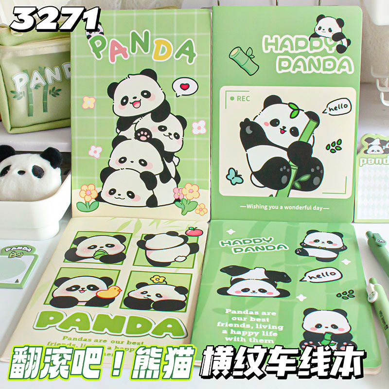Panda A5 Book Set Of (4pcs)