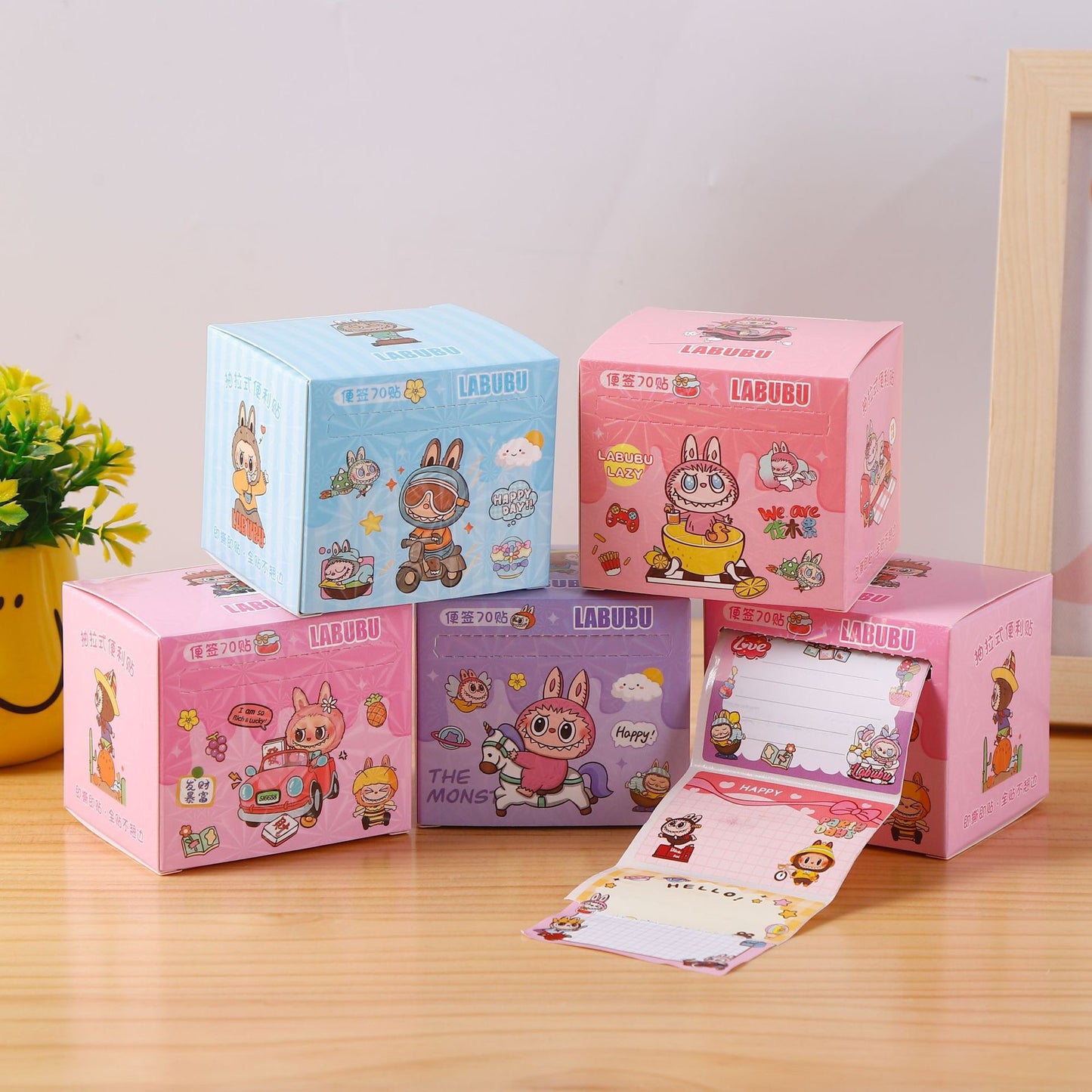 Sanrio and Labubu Note Sticker Roll