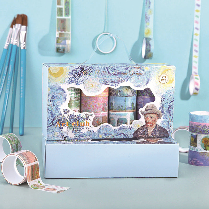 Kawaii and Vintage Washitape 20pcs Box