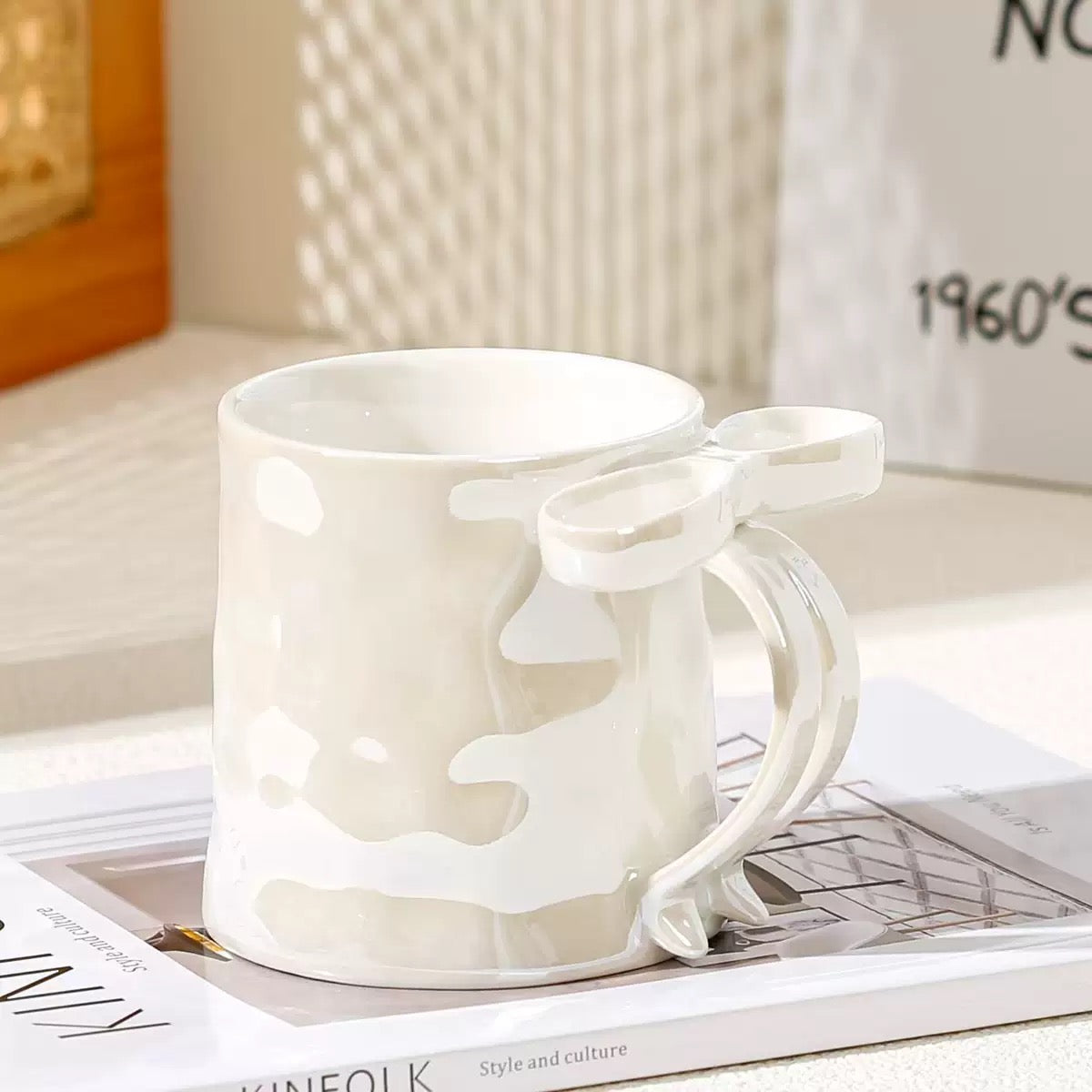 Kawaii Bow Ceramic Mug