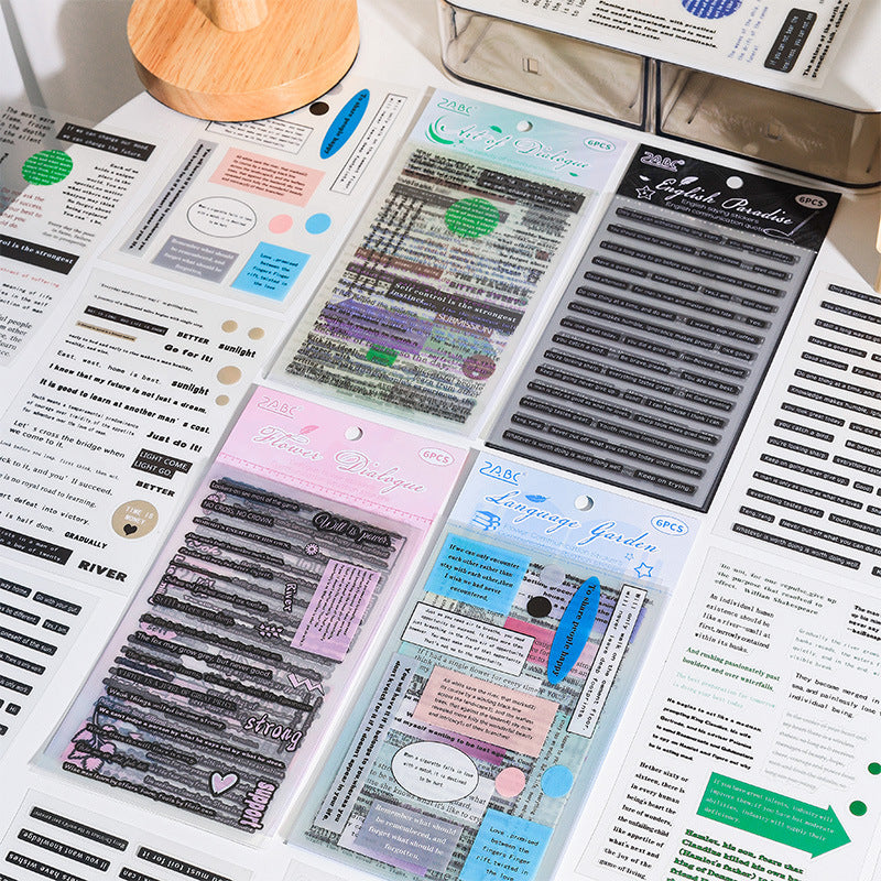 Nordic Style Sticker Kit (6pcs)