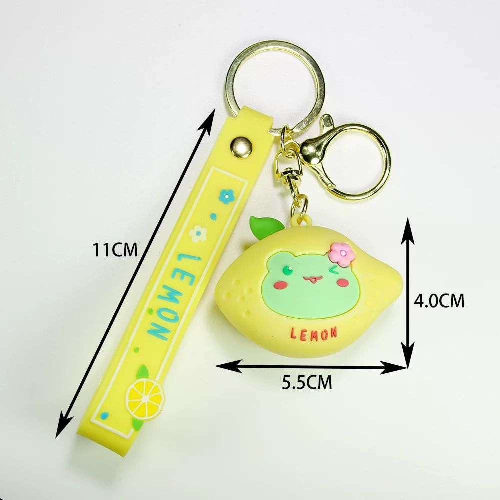Cute Lemon Keychain
