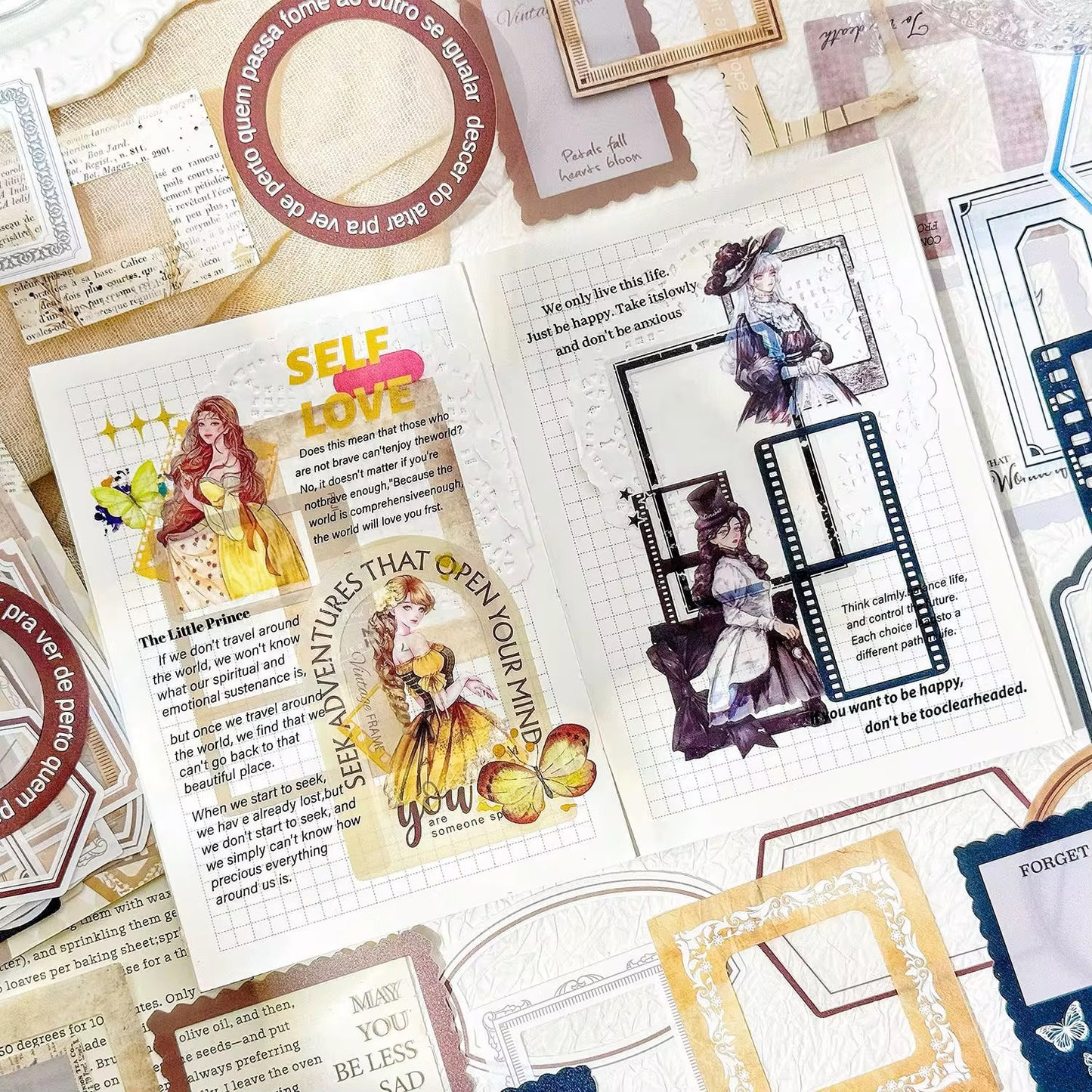 Frame Border Deco Stickers