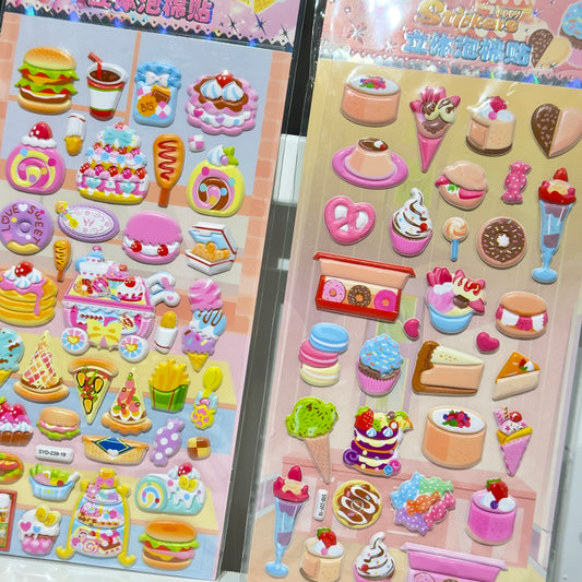 Foodie Street Deco Sticker