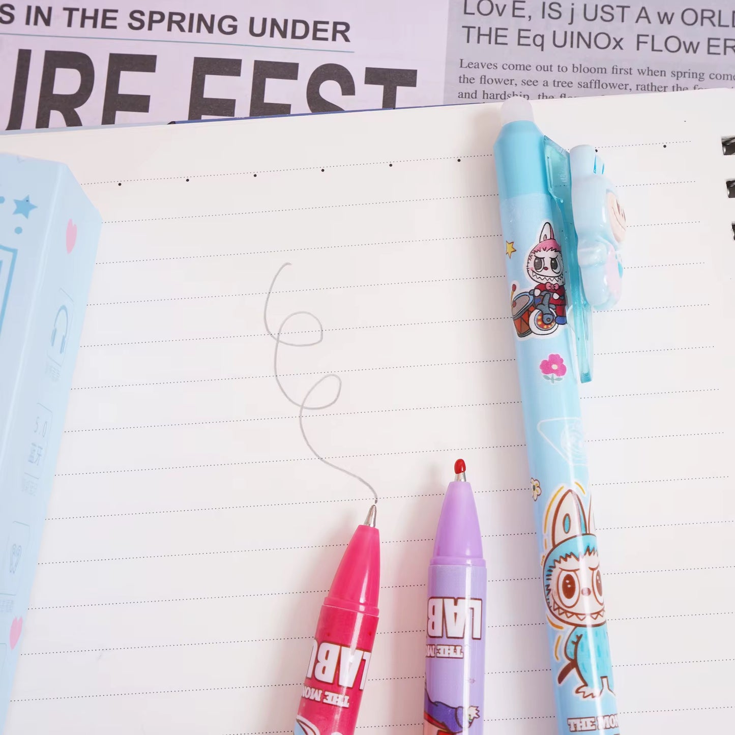 Labubu Erasable Gel Pen