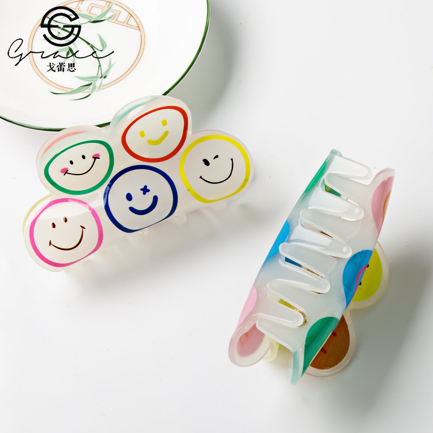 Smile Claw Clips