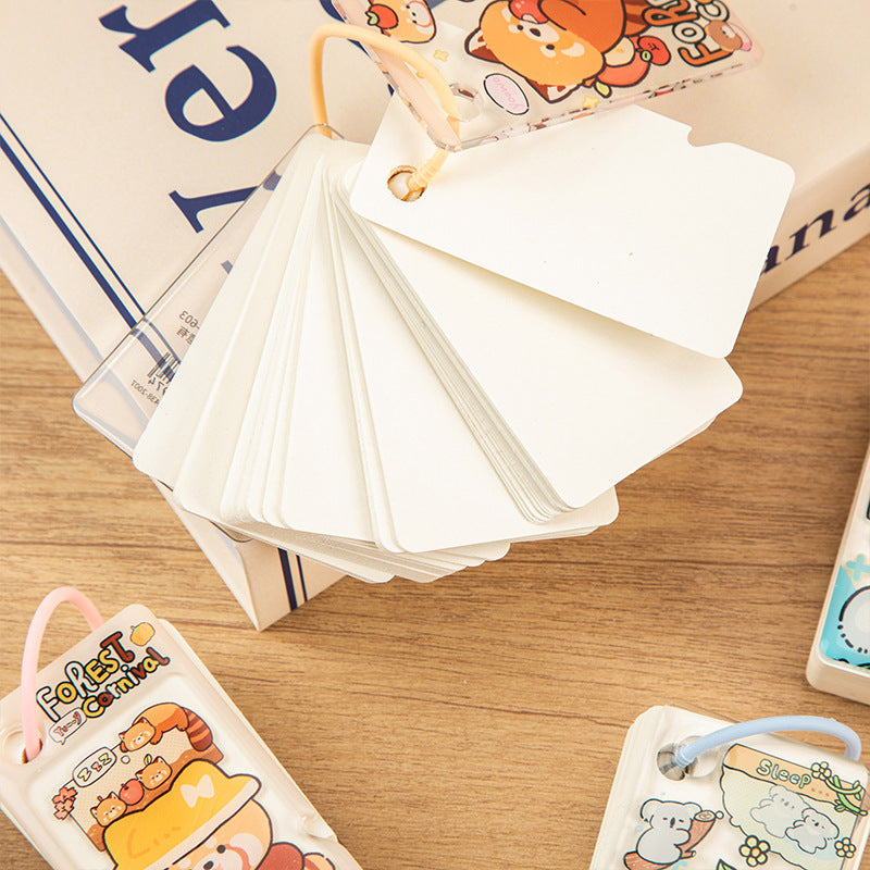 Kawaii Mini Acrylic String Notebook