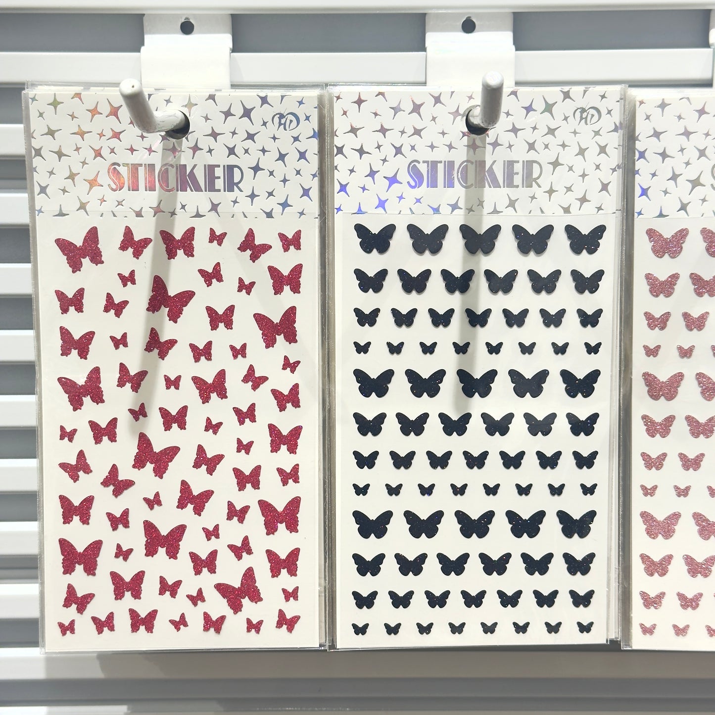 Butterfly Glitter Deco Sticker