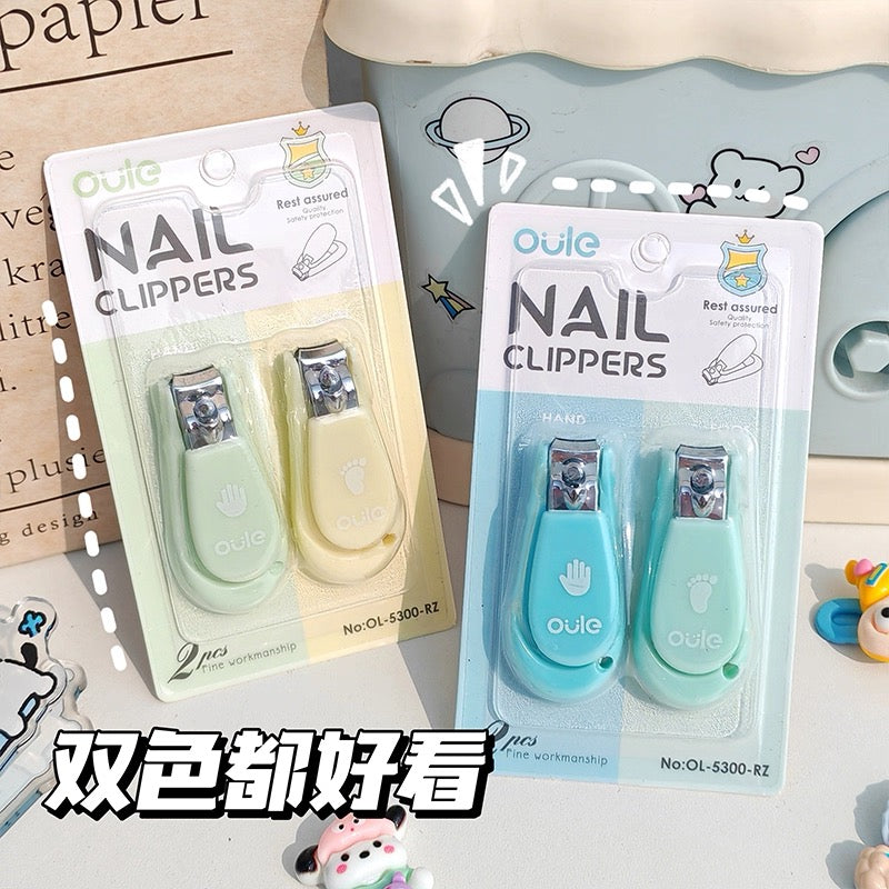 Premium Fancy Nail Cutter (2pcs Set)