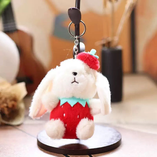 Berry Bunny Keychain
