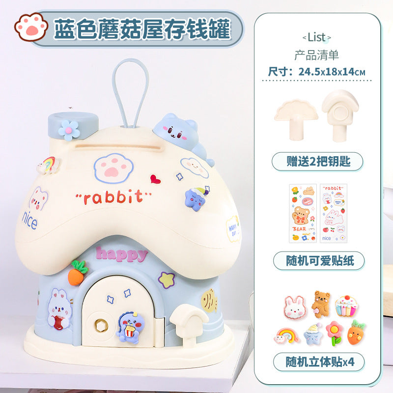Kawaii Mushroom Money Bank