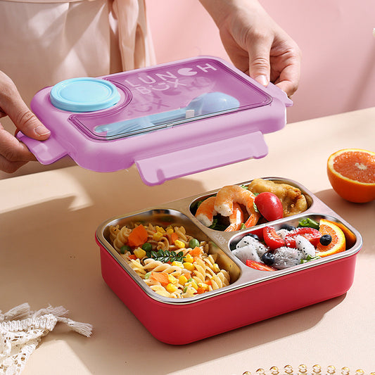 Kawaii Stainless Steel Lunch Box