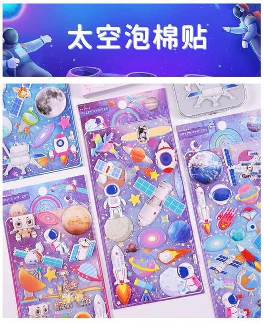Space Puffy Sticker