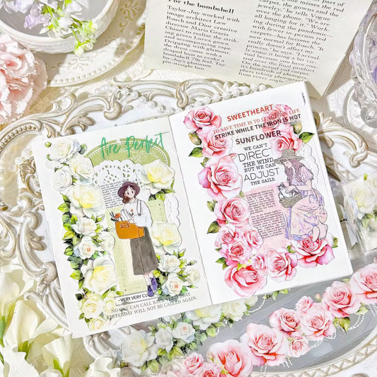 Floral Pet Washitape Roll Set