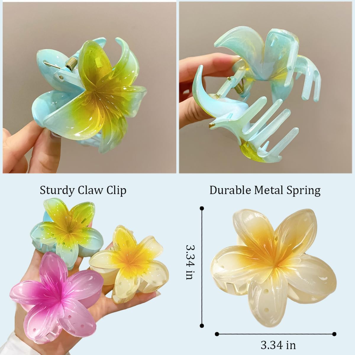 Floral Hair Clip