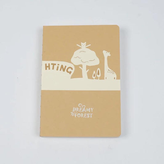 Dreamy Forest Kraft Binding Notebook