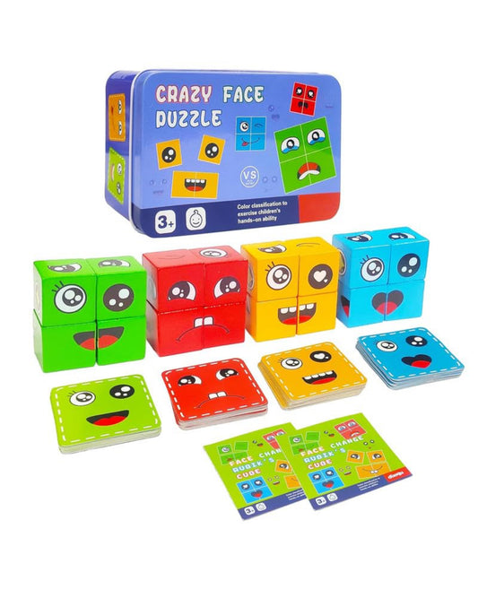 Crazy Face Puzzle