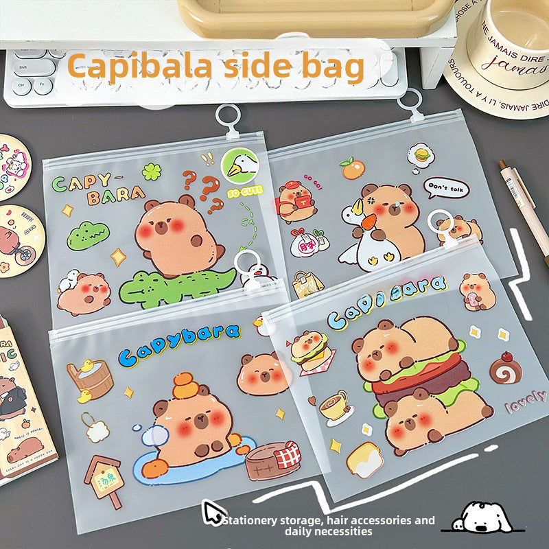 Capybara A4 Zip Folder