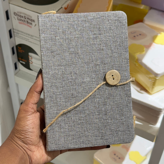 Jute Hardcore Plane Notebook