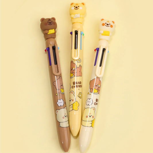 Cheese Bear 6 in 1 Ball Pen