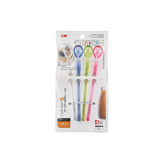 Jelly Milk Tea Spoon Set 4 pcs