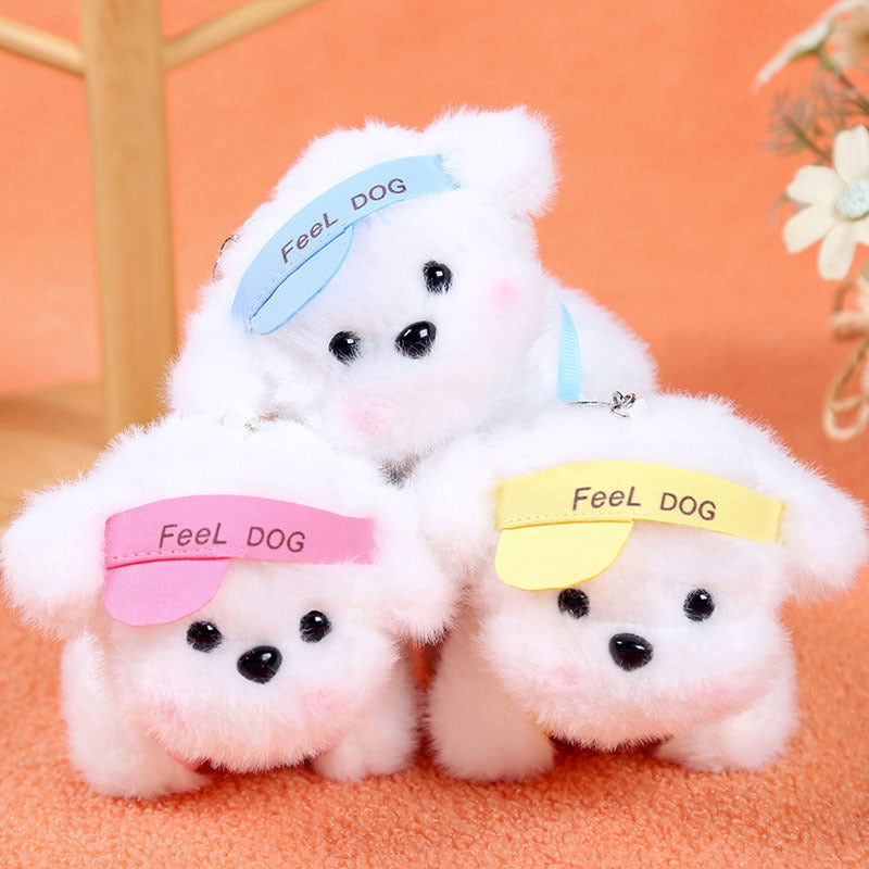 Dog Plush Keychain
