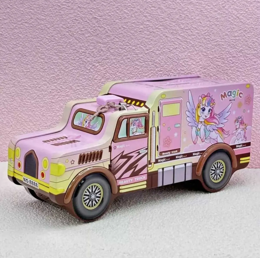 Unicorn Truck Money Bank